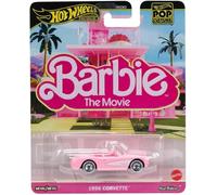 BARBIE The Movie Modello auto 1956 CORVETTE Cabrio 1:64 8cm Hot Wheels JBL79