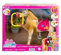 BARBIE TORNADO CAVALLO INTERATTIVO CON LUCI MUSICA E ACCESSORI BALLA E NITRISCE