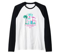 Barbie Tutto ciò Che Voglio per Natale è Una Casa dei Sogni Maglia con Maniche Raglan