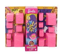 Barbie- Ultimate Color Reveal, Bambola con 25 Sorprese, 2 Cuccioli, 15 Sacchettini con Abiti e Accessori, Modelli Assortiti, Giocattolo per Bambini 3+Anni, GPD55