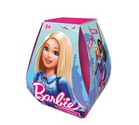 Barbie - Uovissimo, include 1 Barbie Malibu e tanti accessori per essere una pop-star, 1 microfono, 1 bracciale pop-it, stickers glitterati e gadget a sorpresa, giocattolo per bambini, 3+ anni, HPX49