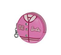 Barbie Varsity-Portamonete Cookie, Rosa, 8,7 x 8,7 cm