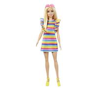 Barbie - Vasca Relax Playset con bambola e cucciolo, con coriandoli di sapone colorati e accessori, Giocattolo per Bambini 3+ Anni, HKT92