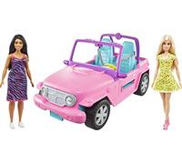 Barbie - Vehicle and 2 Dolls (GVK02)