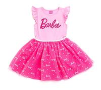 Barbie Vestito da bambina in tulle, da bambino a grande, Rosa, 4