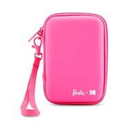 Barbie x Kodak Custodia EVA con Tracolla Rimovibile e Tasca Interna in Rete Compatibile con Stampante Fotografica Barbie x Kodak Printomatic o Step Slim, Rosa (Solo Custodia)