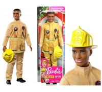 Barbie You Can Be Anything Firefighter Ken Doll FXP01 - Career Hero Playset
