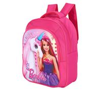Barbie Zaino Grande Con Anteriore Zip Tasca E Imbottito Cinghiette E Manico