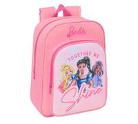 BARBIE - Zaino scolastico per bambini, con motivo animato, adatto per bambini, comodo e versatile, qualità e resistenza, 26 x 11 x 34 cm