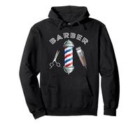 Barbiere Parrucchiere Taglio Capelli Ottenere Faded Barbiere palo Felpa con Cappuccio