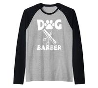 Barbiere per Cani da toelettatura Maglia con Maniche Raglan