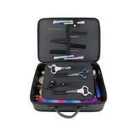 Barbiere Tool Bag Forbici Taglio Dei Capelli di Stoccaggio Salone di Taglio Grooming Set di Accessori Taglio di Capelli Organizzatori Clippers Caso Barbiere Strumento
