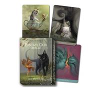 Barbieri Fantasy Cat Oracle Deck 23 Carte Lo Scarabeo Set Divinazione