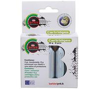 Barbieri, Set 5 cartucce CO2 Cartouches 12 Gr, Blu (Bleu), 12 gr