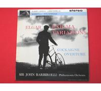 Barbirolli, John - Barbirolli, John Elgar Enigma Variations LP HMV ASD548 EX/EX 1963 sleeve has writing on rear