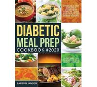 Barbon Jamsen Diabetic Meal Prep Cookbook #2020 (Copertina rigida)
