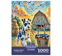 Barboncino nano Puzzle Impossible 1000 Pezzi Animali fedeli Decorazione Per La Casa. Giochi Rilassamento E Intelligence Per Adulti E Ragazzi Da 14 Anni 38x26cm/1000pcs