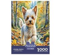 Barboncino nano Puzzle Impossible 1000Pcs Animali fedeli Decorazione Per La Casa. Rilassamento E Intelligence Per Adulti E Bambini Da 12 Anni 38x26cm/1000pcs