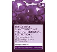 Barbora Jedlick Resale Price Maintenance and Vertical Territo (Copertina rigida)