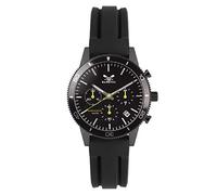 Barbosa - Orologio da Uomo Cronografo - in Acciaio Inossidabile - Impermeabile - con Cinturino in Silicone - Sportivo ed Elegante