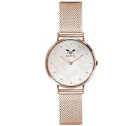 Barbosa - Orologio Donna in Acciaio Rosa, al Quarzo, Analogico, Cinturino in Acciaio, Made in Italy