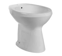 Barbottina Bidet a terra in ceramica bianca serie elite