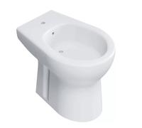 Barbottina Bidet a terra in ceramica bianca serie orchidea