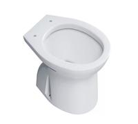 BARBOTTINA Vaso wc a terra con scarico a pavimento in ceramica bianca serie orchidea