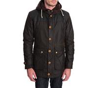 Barbour Ashby Wax Jacket Parka Game in Cotone Cerato MWX0698OL71 Colore Oliva