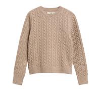 Barbour - Ashdown Cable Knit Sweater - - Knitwear - Donna - Beige - L