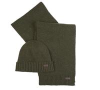 Barbour Beanie & Scarf Olive MGS0047 OLIVE TU
