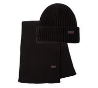 Barbour Beanie & Scarf Set Black 2MMGS0019 BLACK TU