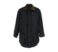 Barbour - Beaufort Waxed Jacket - - Jackets - Uomo - Blu - S