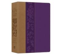 Barbour Bibles The KJV Study Bible - Large Print [violet (Rilegato in ecopelle)
