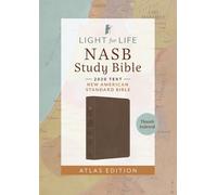Barbour Bibles The Light for Life NASB Study BibleAtlas (Rilegato in ecopelle)
