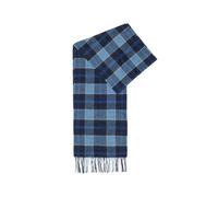 Barbour Blue Wool Scarf