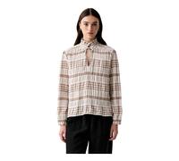 Barbour - Blusa con volantini in vichy Hinton - - Blouses & Shirts - Donna - Multicolore - S