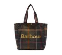Barbour - Borsa shopper Telfield Tartan - - Bags - Uomo - Marrone - ONE SIZE