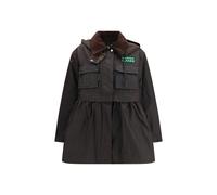 Barbour Brown Cotton Coat - 10