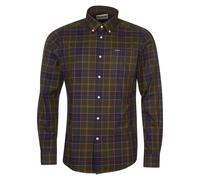 Barbour - Camicia a quadri in cotone - Wetheram Tailored Tartan Shirt Classic Tartan per Uomo - Taglia M - Verde