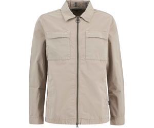 Barbour - Camicia da uomo in Cotone - Glendale Overshirt Concrete per Uomo in Cotone - Taglia L - Beige