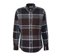 Barbour Camicia 'Dunoon' navy / marrone / bianco Uomo Barbour XL navy / marrone / bianco