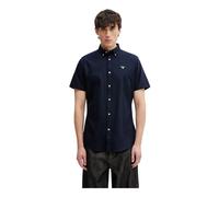 Barbour - Camicia Oxtown Oxford Tailored a Maniche Corte - - Shirts - Uomo - Blu - M