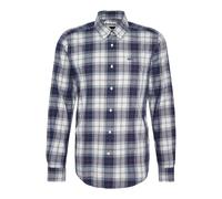 Barbour - Camicia su Misura in Granito Blu Stile Casual - -Shirts -Uomo -Blu -S