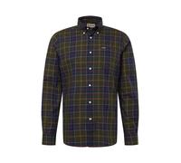 Barbour Camicia 'Wetheram' marino / cognac / oliva / bianco Uomo Barbour M marino / cognac / oliva / bianco