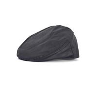 Barbour Cappello da baseball 'WAX Flat Cap Black' nero Uomo - PROMO - Accessori - Cappelli da baseball e berretti - Cappelli da baseball Barbour 58