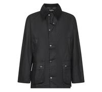 Barbour - Cappotto nero in cotone cerato con fodera tartan - - Jackets - Uomo - Nero - M