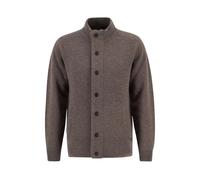 Barbour - Cardigan con zip e toppa - - Knitwear - Uomo - Marrone - M