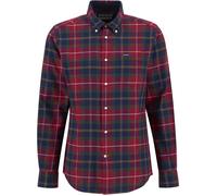 Barbour - Chemise à carreaux - Fortrose Tailored Tartan Shirt Winterberry Tartan per Uomo - Taglia M - rosso