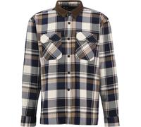 Barbour - Chemise à carreaux - Grasmoor Relaxed Checked Shirt Navy per Uomo - Taglia S - Blu navy